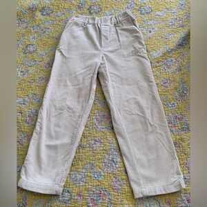 TOAST cream cotton corduroy Gabi trousers